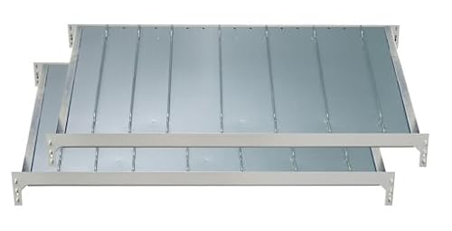 qpool24 Zusatzebene 1300x2x500 mm,Typ 150 mit 14 Trenn-u.4 Seitenführungen