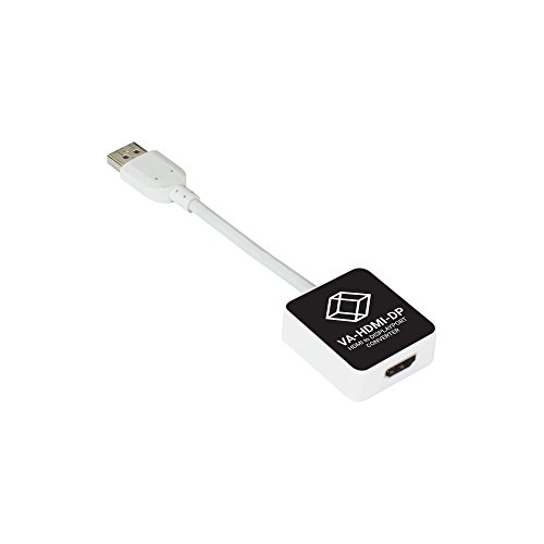 Black Box VA-HDMI-DP Adapterkabel DisplayPort schwarz, weiß – Adapter für Kabel (HDMI, Displayport, Buchse, Schwarz, Weiß)