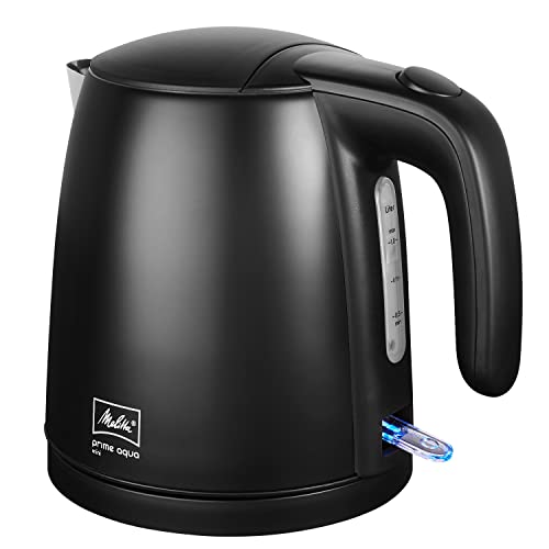 Wasserkocher - MELITTA - Prime Aqua Mini Black Edition, 100% BPA free,1L