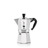 Bialetti Moka Express Kaffeebereiter, Aluminium, für 9 Tassen, 420 ml, silberfarben