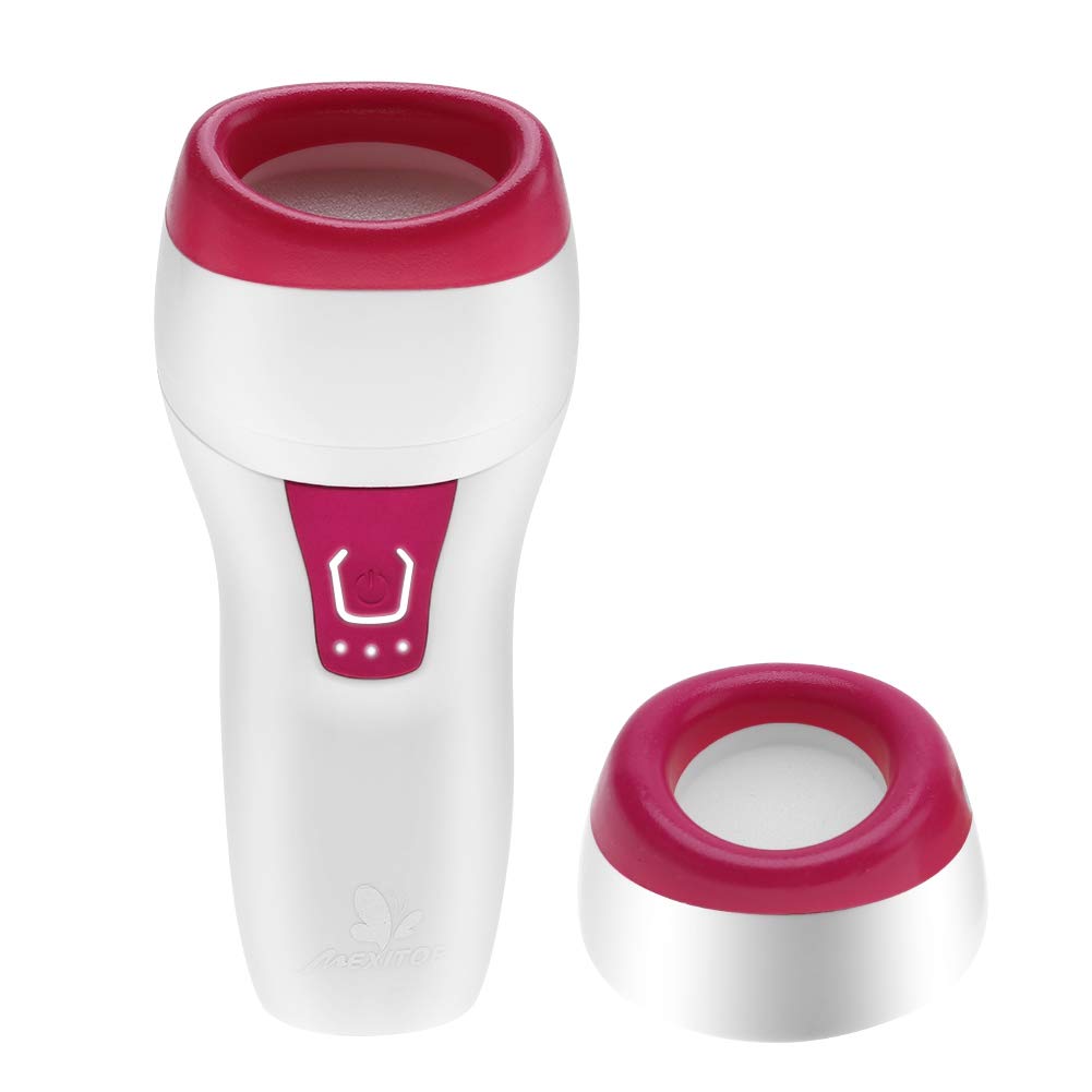 Zetiling USB Automatischer Lippenfüller, tragbares in Handgröße, volleres Lippenfüllgerät Elektrisches Lippenverstärker-Auffüllwerkzeug mit 3 Saugkräften für Frauen