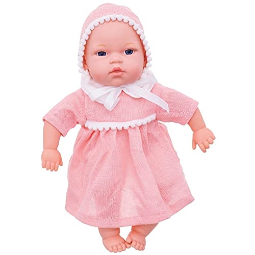 JUINSA - Baby-Puppe 31 cm 12 Sounds, weich, Mehrfarbig (700386)
