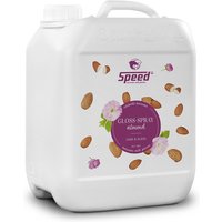 Speed Gloss-Spray Almond, Schweif- und Mähnenspray für Pferde, mit zartem Mandelduft, ultraleichte Kämmbarkeit, Perlglanzeffekt, minimiert Haarbruch (2,5 l)