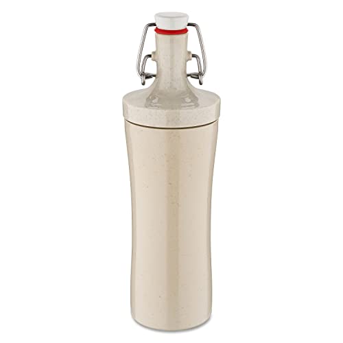 KOZIOL Trinkflasche "PLOPP TO GO", recycelbar,melaminfrei,CO² neutral produziert,biozirkulär,425ml