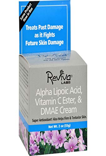 Reviva Alpha Lipoic Acid, Vitamin C Ester, and DMAE Cream 2 oz