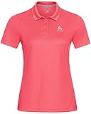 Odlo Damen F-DRY Kurzarm Polo Shirt, paradise pink, S