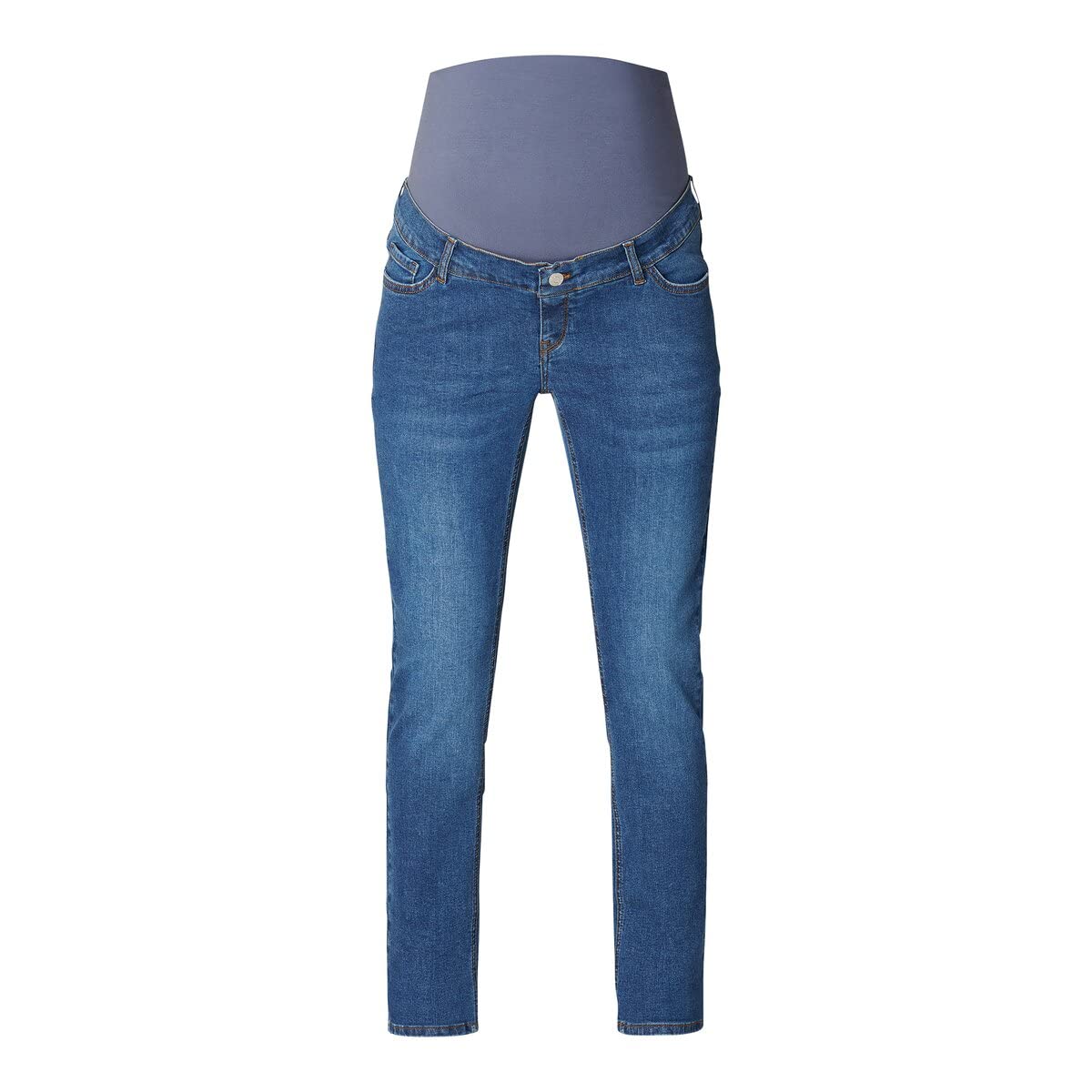 ESPRIT Maternity Damen Pants Denim Over The Belly Skinny Jeans, Medium Wash-960, 34/32