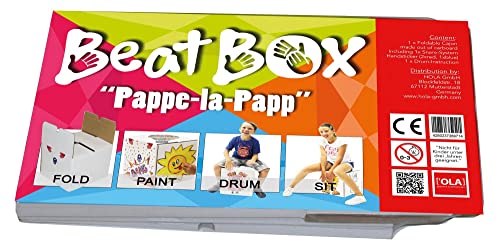 Baff Beatbox Pappe-la-Papp Cajon aus Karton