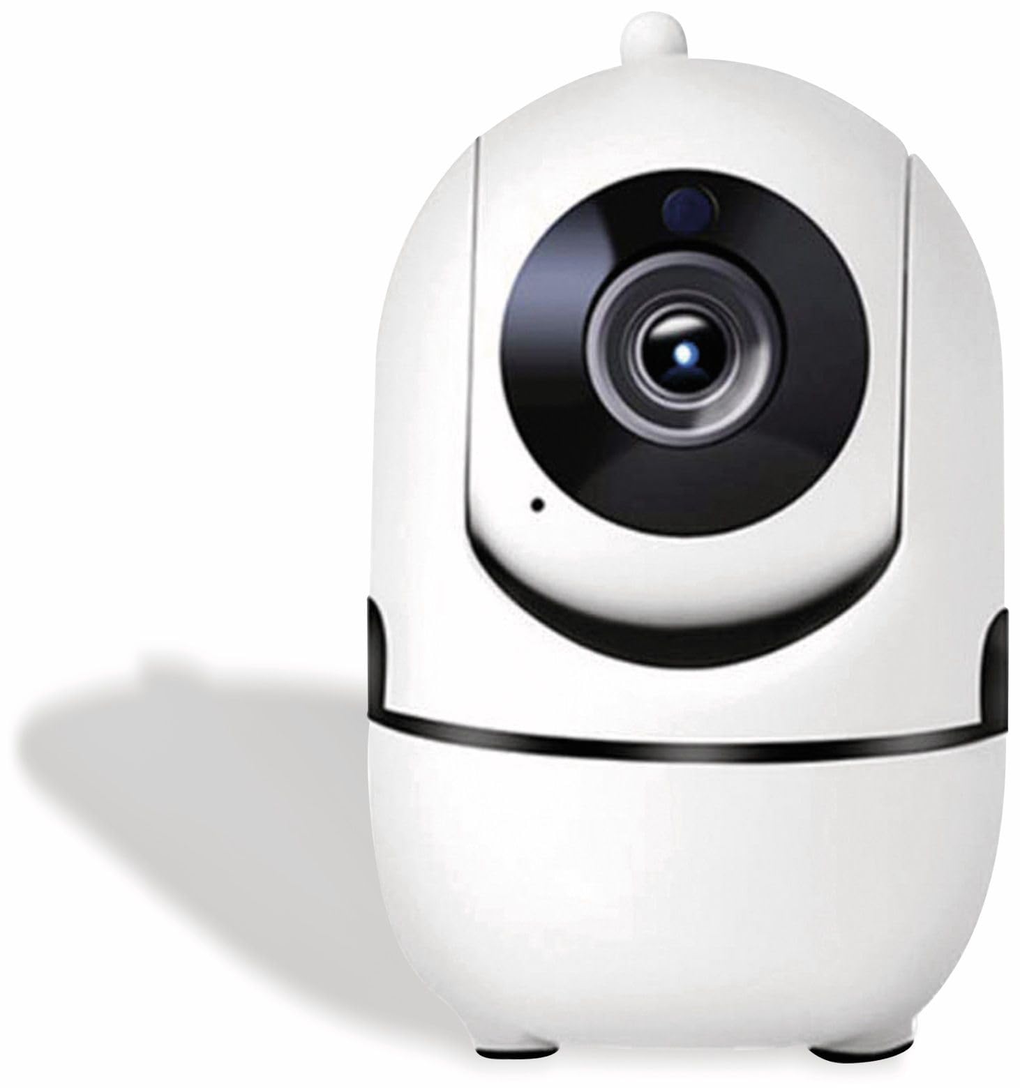 Denver SHC-150 überwachungskamera WiFi mit IR-LED für Nachtsicht, überwachungskamera Indoor mit Bewegungserkennung zu 10m, HD 1280x720p, 12fps, Micro SD Slot bis zu 128GB