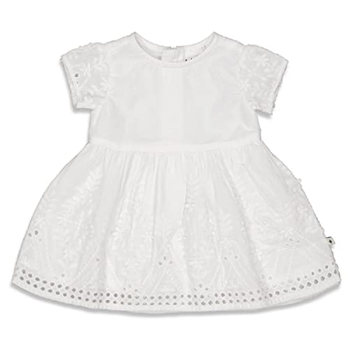 Feetje Baby-Mädchen Kleid + Slip - Summer Denim, Weiss, 80