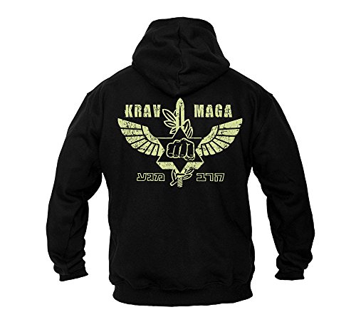 Dirty Ray Kampfsport MMA Krav Maga Herren Kapuzenpullover B49 (L)