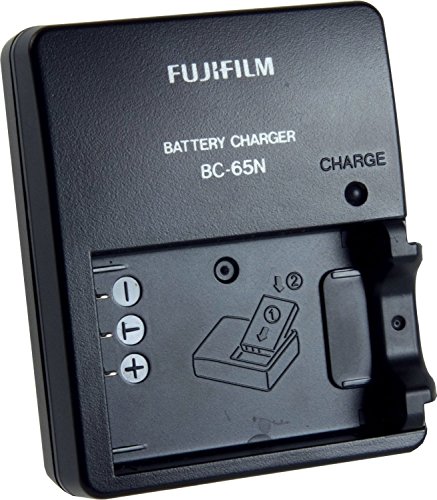 Fujifilm BC-65N Akku-Ladegerät für Zuhause, Schwarz – Akku-Ladegerät (Netzteil, 100 – 240, 50/60, Schwarz, Ladegerät für Haushaltsakku, NP-40, NP-95, NP-120)