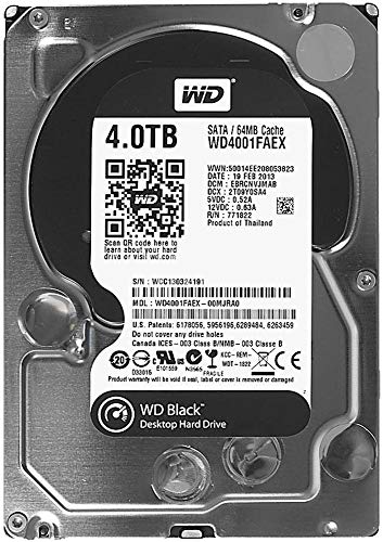 WD SATA-HDD (4 TB, 7200 U/min)