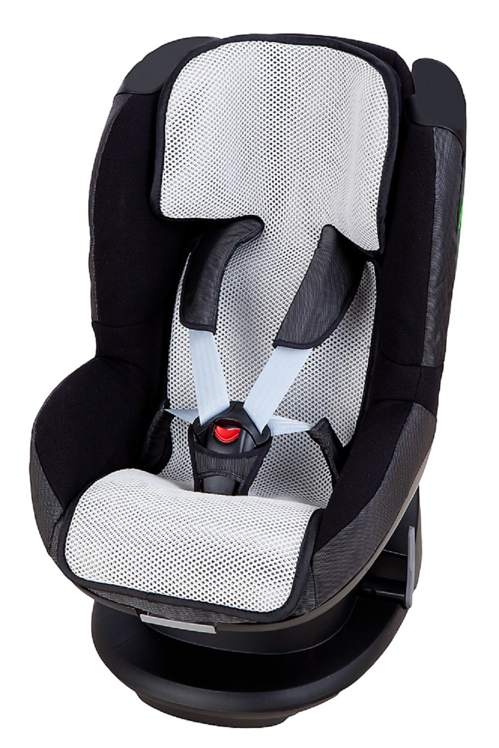 AltaBeBe AL7041 Sitzeinlage für Kinderautositze Gruppe 1, schwarz/weiß