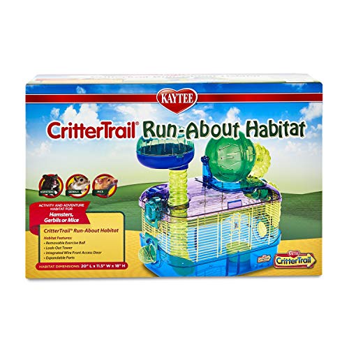 Kaytee CritterTrail Run-About-Habitat für Kleintiere wie Hamster, Rennmäuse und Mäuse