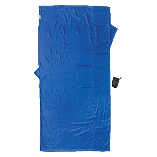 Cocoon seidenschlafsack travel sheet xl extra large - silk - ultramarine blue