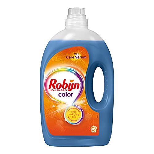 Robijn Waschmittel flüssige Farbe 6 Messlöffel - Flasche 3 Liter