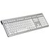 LogicKeyboard SKB-AJPU-DE Tastatur Silber/Weiss