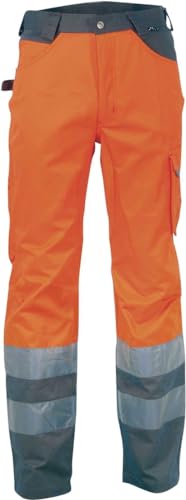 COFRA Warnschutz Hose in Zwei Farben mit hohem Baumwollanteil (52, Signal Orange)