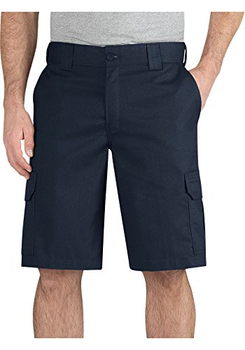 Dickies Herren-Cargo-Shorts, 27,9 cm, Regular Fit, Stretch, Twill - Blau - 58