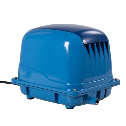 AquaForte Energiesparende Luftpumpe "AP-200", 180 Watt, 250 l/min (bei 1 m), Max. Druck: 5 m, blau