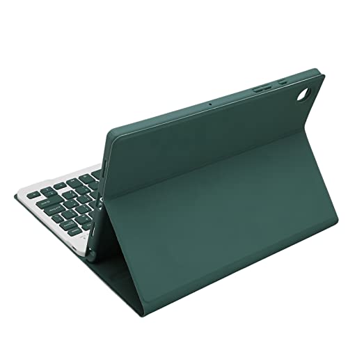 AXOC Tablethülle mit Tastatur, Multi-Gestensteuerung WirelessTablet-Tastaturhülle, TPU-beschichtet für Rundumschutz für Tablet (Ohne Touchpad)