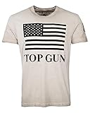 Top Gun Herren T-Shirt Search Tg20191024 Dark Beige,3XL