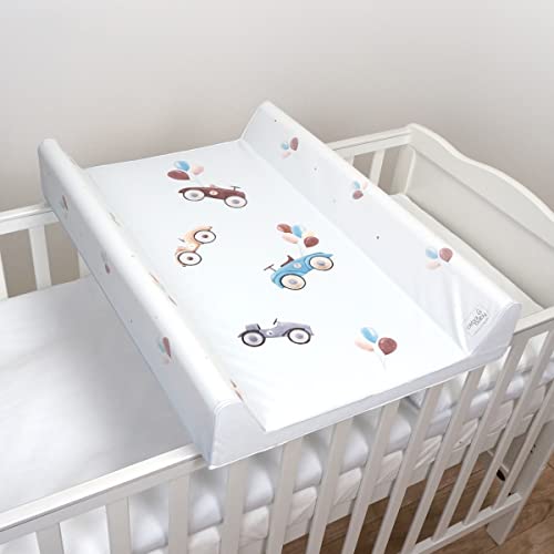 Baby Harte Basis Wickelunterlage/Wechsler 70 x 50 cm passend für 120 x 60 cm Kinderbett (Noah's Ark)