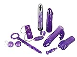 You2Toys Purple Appetizer - 9-teilige Box für Frauen, Männer und Paare, Geschenk-Set mit verschiedenen Sextoys für Anfänger und Profis, lila