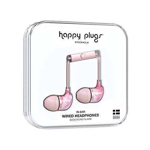 Happy Plugs 7838 In-Ear, Pink Marble