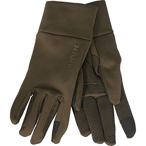 Härkila Power Stretch Gloves | Professional Hunting Clothes & Equipment | Scandinavian Quality Made to Last | Willow Green, L