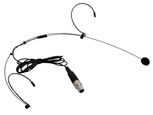 HQ Power micw44/2 Headset-Mikrofon – Schwarz