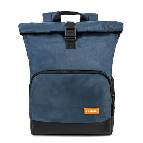 Crumpler Abstract Rolltop Backpack 14", funktionaler Allround-Rucksack für 14" Laptop, nachtblau