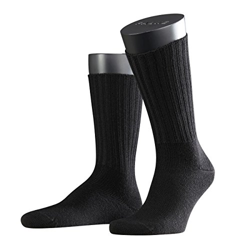 FALKE Herren Socken Nelson, Schurwollmischung, 1 Paar, Grau (Anthracite Melange 3080), Größe: 39-42