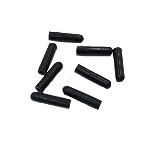 Zubehör für Drohnen For Rc Sender Silica Anti-Schlupf-Stick-Schalterkappenrohr for Frsky X9dp x7 Radiomaster Tx16s Flysky Jumper Fernbedienung (Color : X 8PCS BLACK)