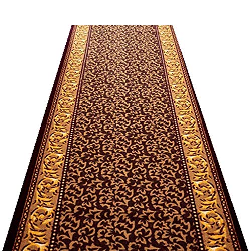 SXXYXH Long Runner Carpet, Moderne rutschfeste wasserdichte Matte für Bequeme Treppenflure Teppiche waschbare benutzerdefinierte geometrische Muster,1.1X7M