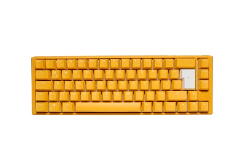 Ducky One 3 Yellow SF Gaming Tastatur, RGB LED - MX-Blue