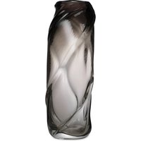 Water Swirl Vase Smoked grey
