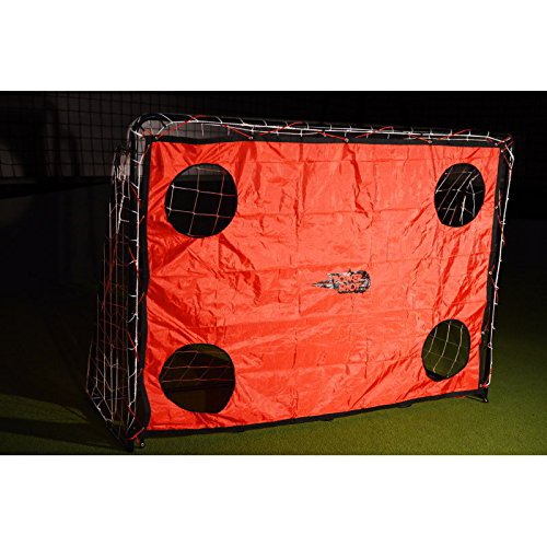 POWERSHOT® Torwand Fußball - Handball - Verschiedene Größen - 4 Schusslöcher - Reisfest (Torwand 2,4 x 1,8m)