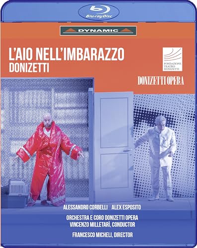 L'aio Nell'imbarazzo [Teatro Donizetti, Bergamo, Italien, 2022] [Blu-ray]