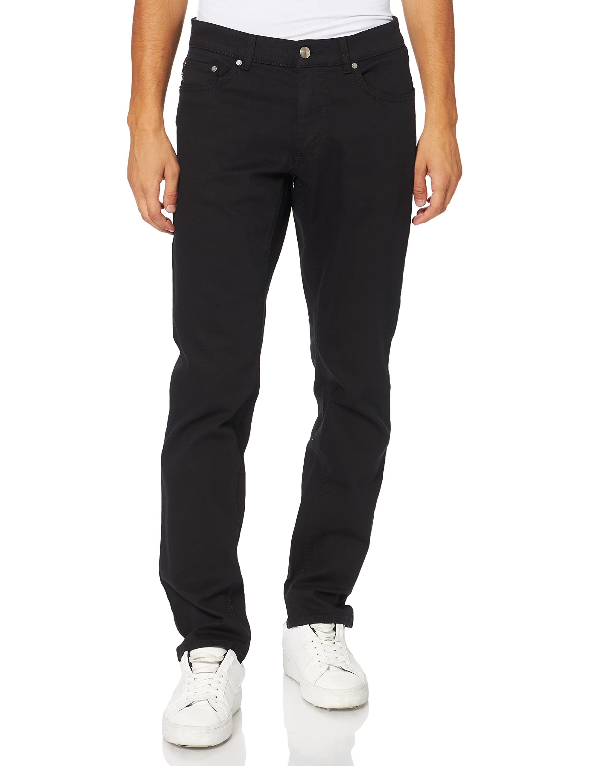 BRAX Herren Style Cooper Denim Masterpiece Jeans , 1 Perma Black Nos, 38W / 36L