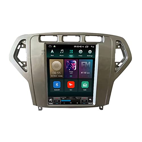 Android 11 2 DIN Autoradio Radio für Ford Mondeo MK4 2007-2010 Auto-Entertainment-System mit 9.7 Zoll Touchscreen Car Radio Unterstützt Bluetooth-Freisprechen WiFi USB Canbus GPS ( Color : B TS 9863 4