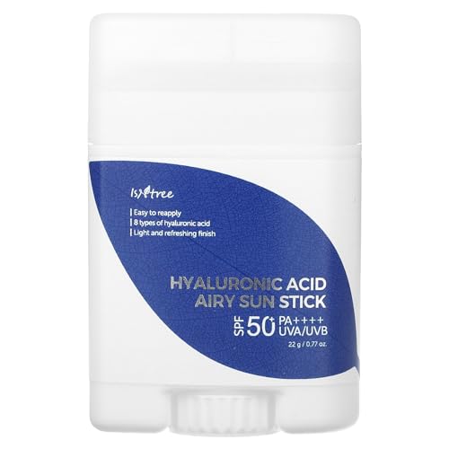 ISNTREE Hyaluronic Acid Airy Sun Stick - Sonnencreme ideal für unterwegs - Sunscreen SPF/LSF 50+