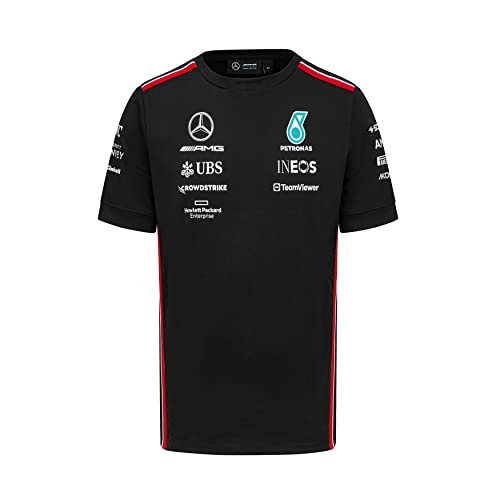 MERCEDES AMG PETRONAS Formula One Team - 2023 Team-T-Shirt - Schwarz - Männer - Größe: XXL