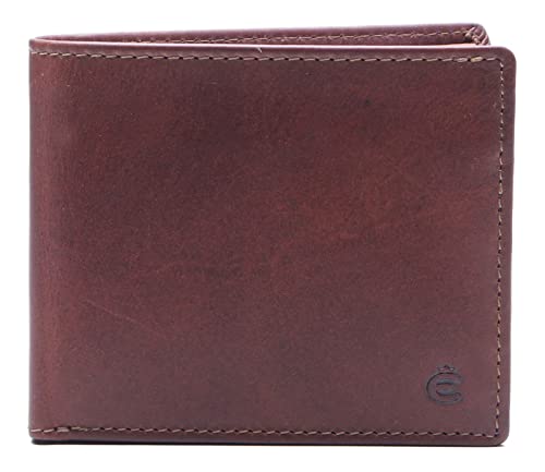 Dallas Geldbörse Leder 10 cm Esquire braun