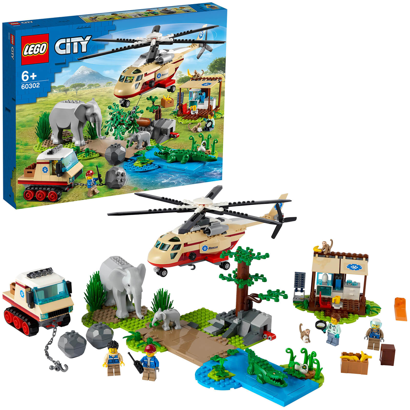 LEGO City: Wildlife Rescue Operation Vet Clinic Set (60302) 2