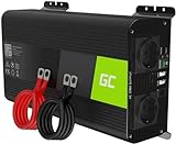 Green Cell® 3000W/6000W Reiner Sinus Spannungswandler Wechselrichter 24V auf 230V Konverter Pure Sine Power Inverter Umwandler für Auto, Direktanschluss an Autobatterie inkl.