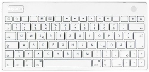 KeySonic KSK-3001 iBT schnurlos Tastatur im Mac-Layout Deutsch
