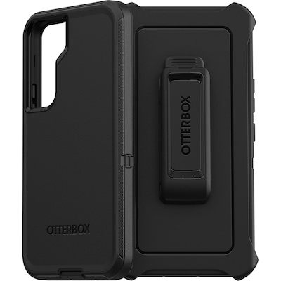 OtterBox für Samsung Galaxy S22, Hochwertige, robuste Schutzhülle, Defender Serie, Schwarz