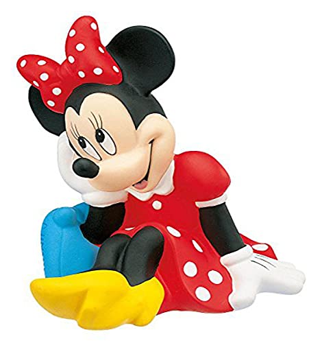 Bullyland 15210 - Spardose für Kinder, Walt Disney Minnie Mouse, ca. 18 cm groß, ein tolles Geschenk für Jungen und Mädchen, ideal zum Sparen und fürs Taschengeld